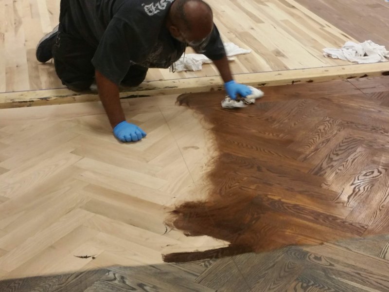 Training to Refinish Hardwood by MM Flooring in Crofton, MD